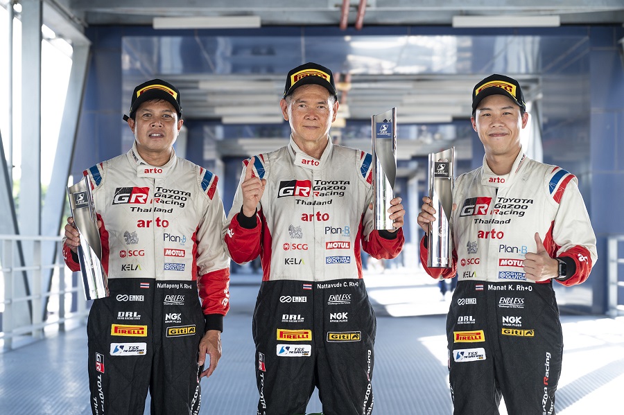 TOYOTA GAZOO Racing Thailand รุกฆาต! รับแชมป์ 3 รุ่น ปิดฤดูกาล TSS The Super Series 2025