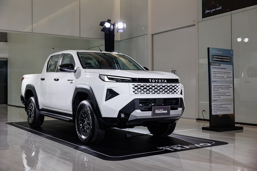 TOYOTA HILUX TRAVO PRERUNNER และ 4TREX แข็งแกร่ง คล่องตัว