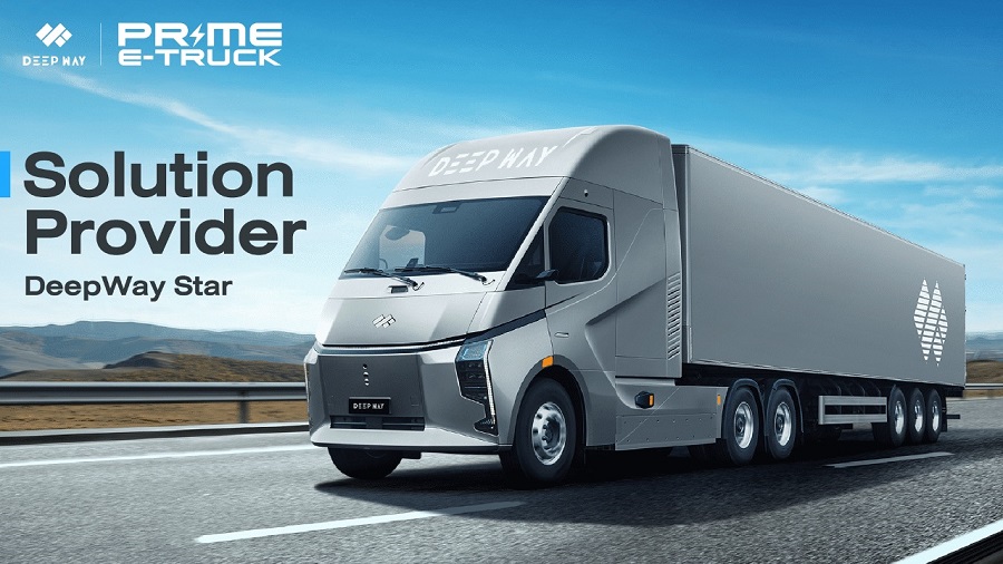 DeepWay Star 6x4 รถหัวลากไฟฟ้าอัจฉริยะ