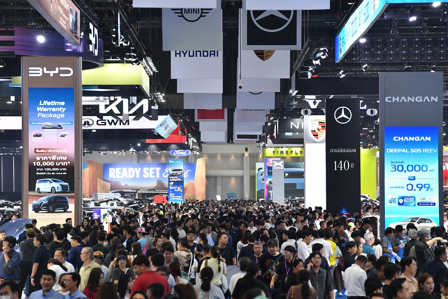 ครึ่งทาง บางกอก มอเตอร์โชว์ ครั้งที่ 47 ยอดจองทะลุ 4 หมื่นคัน