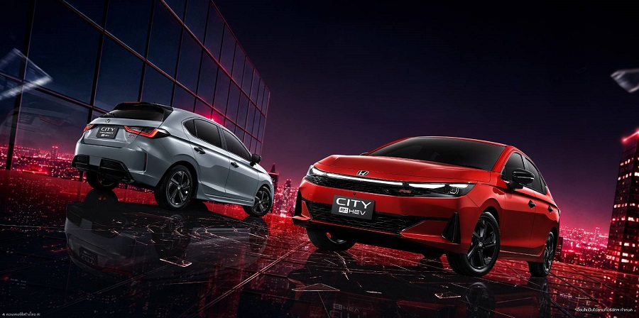 Honda City ใหม่  ดีไซน์สปอร์ตยิ่งขึ้น อุปกรณ์ครบครัน พร้อมแนะนำรุ่นเริ่มต้นไฮบริดใหม่