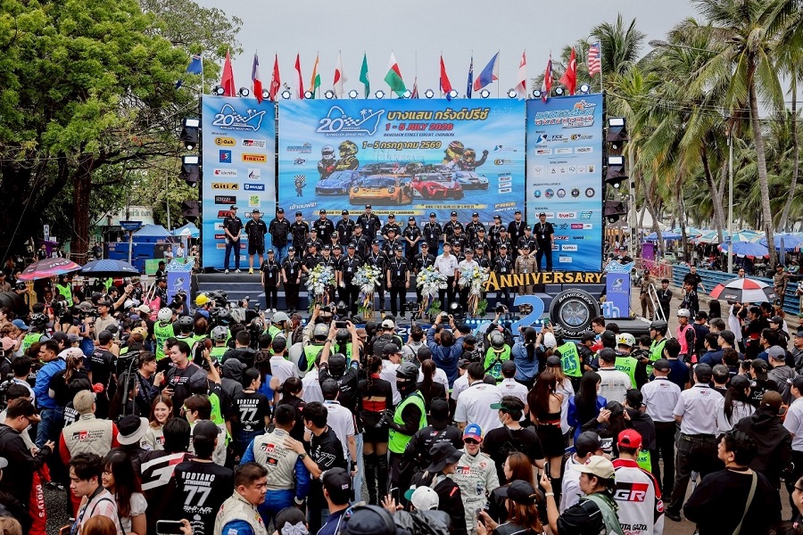 Toyota Gazoo Racing Thailand เปิดฤดูกาลแข่งอย่างเป็นทางการ พร้อมประเดิมสนามแรกที่ สนามบางแสน สตรีท เซอร์กิต