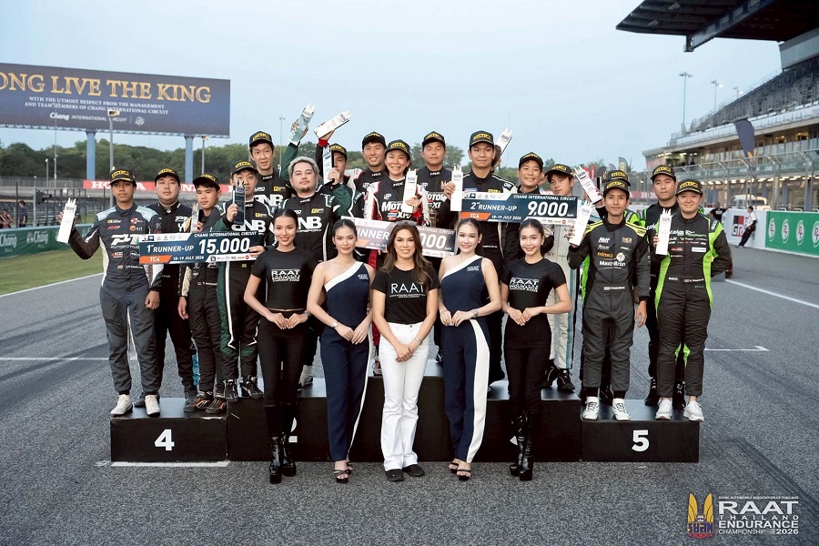 Motor Expo Racing Team ครองชัยชนะ TC4  สนามที่ 2 RAAT Thailand Endurance Championship 2026