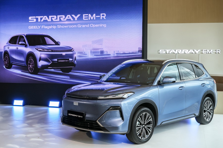 GEELY STARRAY EM-R เอสยูวีพลังงานทางเลือกใหม่ด้วยเทคโนโลยี EM-R เป็นครั้งแรกของโลก