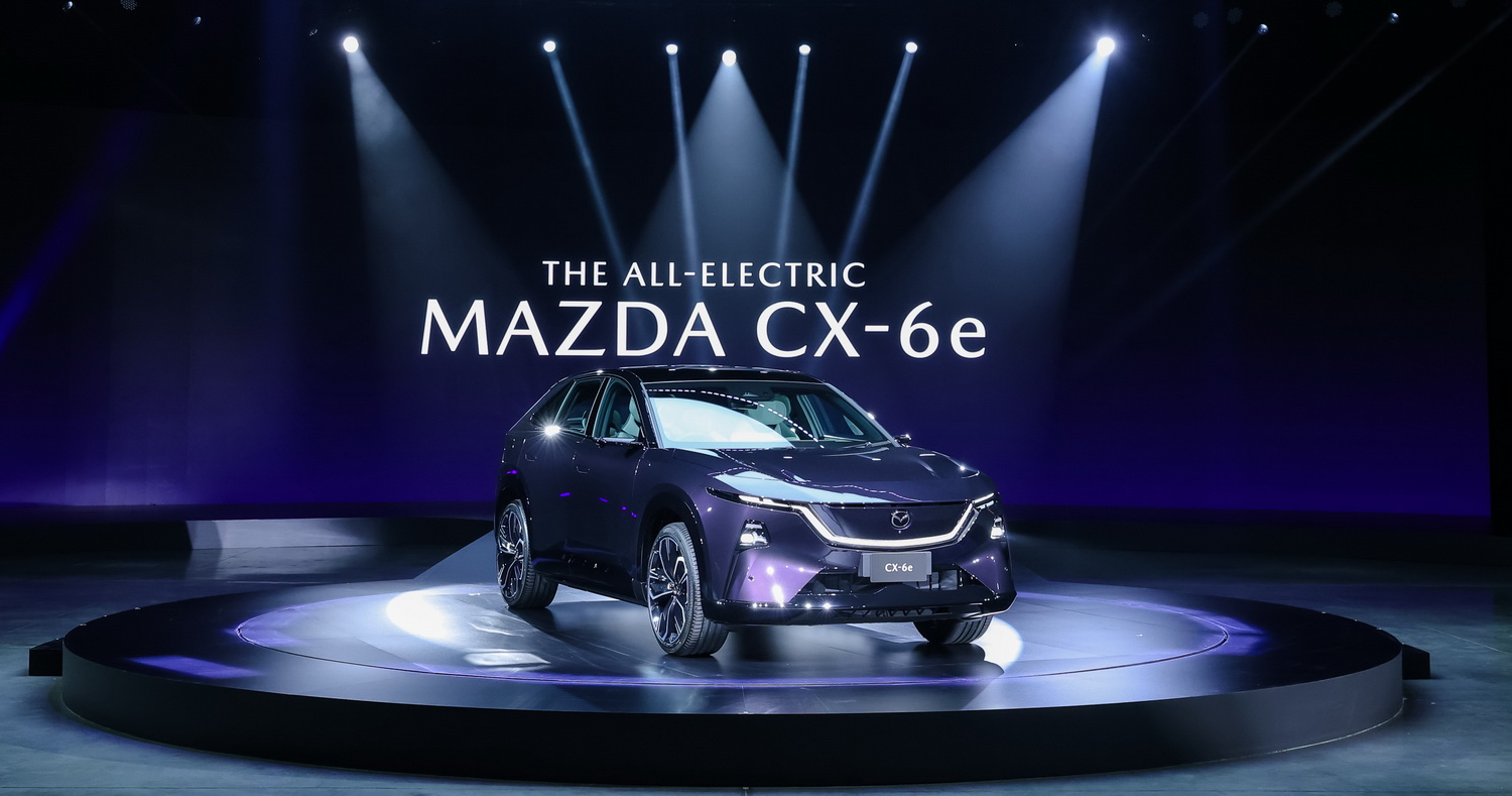 THE ALL-ELECTRIC MAZDA CX-6e รถไฟฟ้าอเนกประสงค์อัจฉริยะ ภายใต้แนวคิด Crafted to Move You 